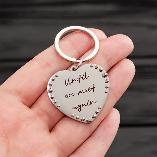 In Memory Keychain - Custom Engraved Memorial Gift