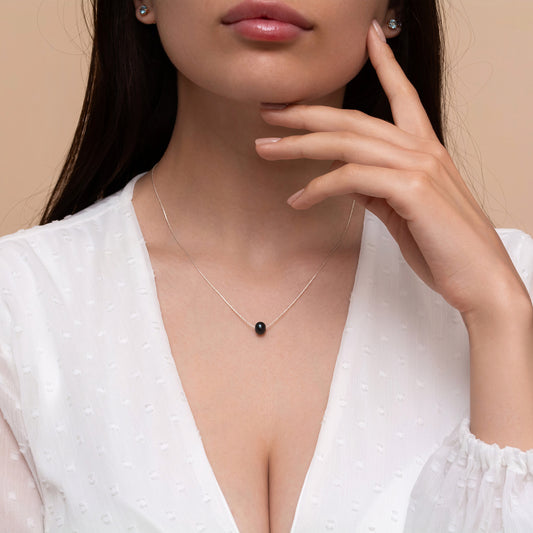 Beautiful Pearl Bead Necklace - Choose Silver or Gold-Filled for a Refined Look - TitaniumFashion