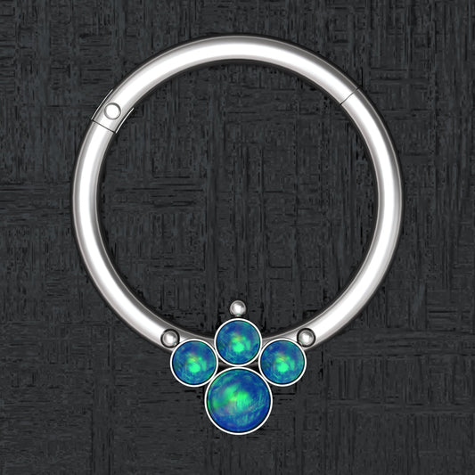 Nipple Ring Opal - TitaniumFashion