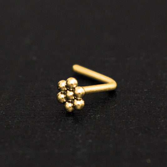 Nose Stud Ring Surgical Steel - TitaniumFashion