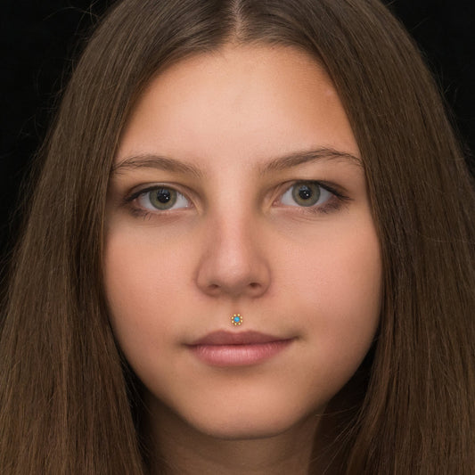 Bioflex Medusa Lip Piercing - TitaniumFashion