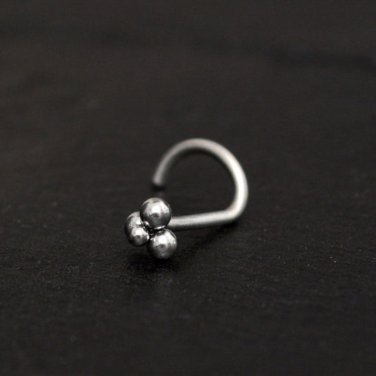 Nose Stud Ring Titanium - TitaniumFashion
