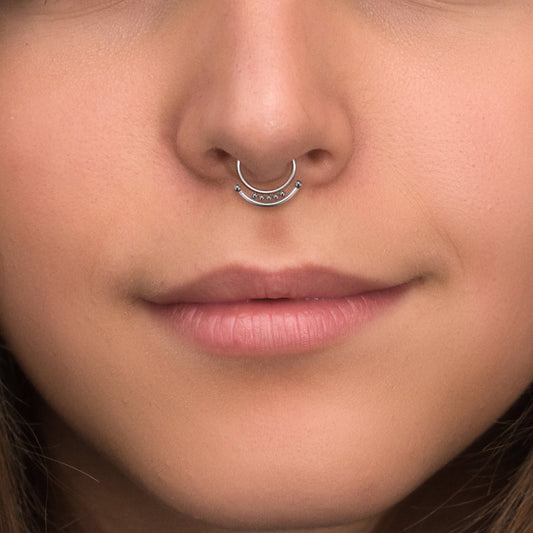 Septum Ring Titanium Implant Grade - TitaniumFashion