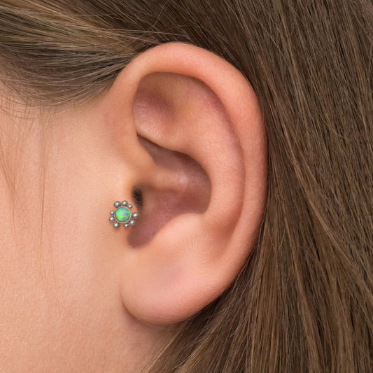 Titanium Forward Helix Earring Stud - TitaniumFashion