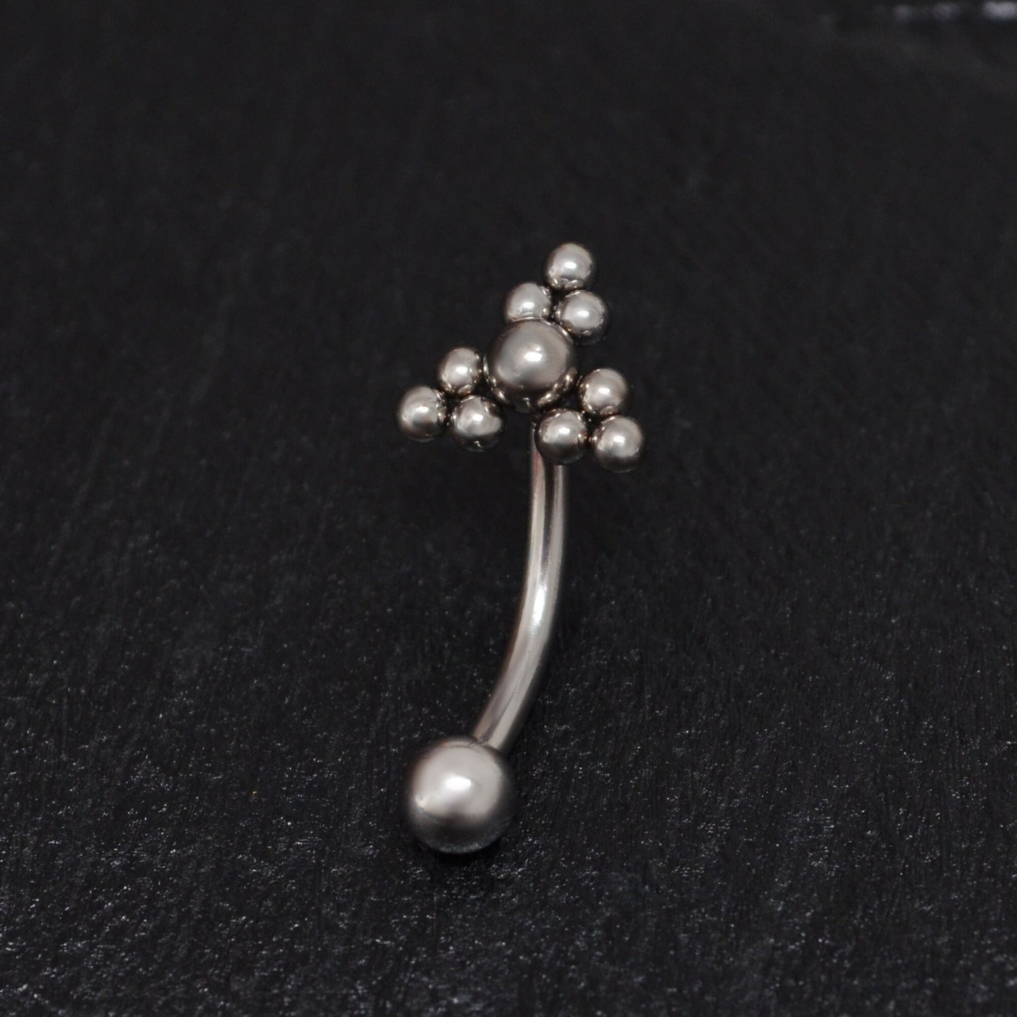 Titanium Curved Barbell Piercing - TitaniumFashion