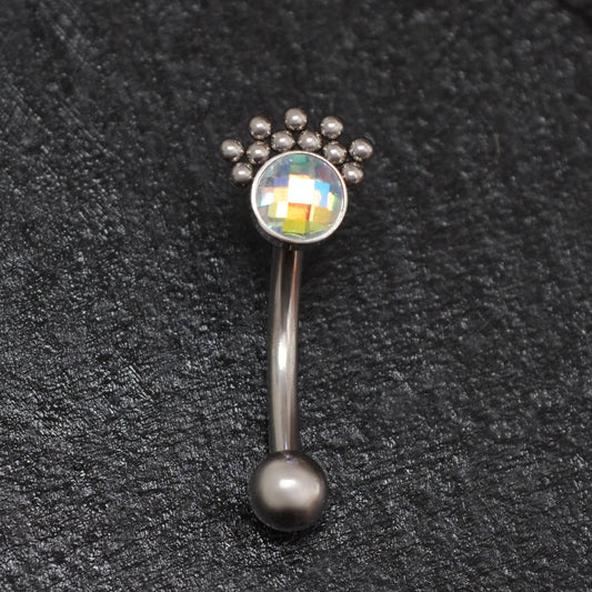 Rook Earring Surgical Steel - TitaniumFashion