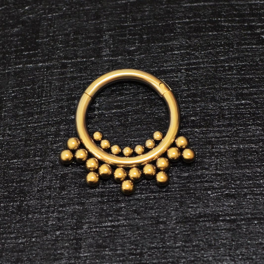 Septum Ring Surgical Steel - TitaniumFashion