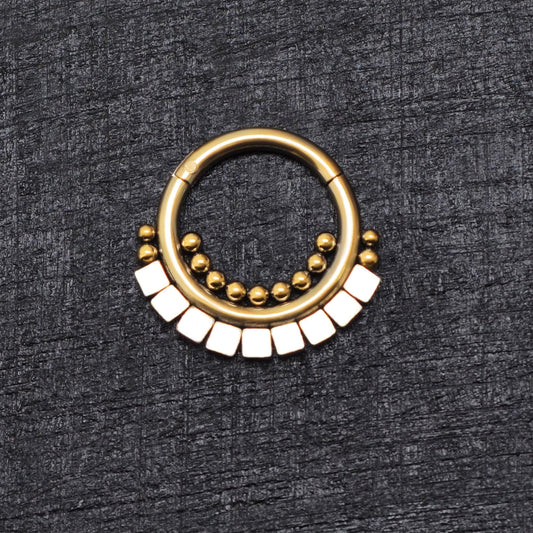 Septum Hoop Surgical Steel - TitaniumFashion