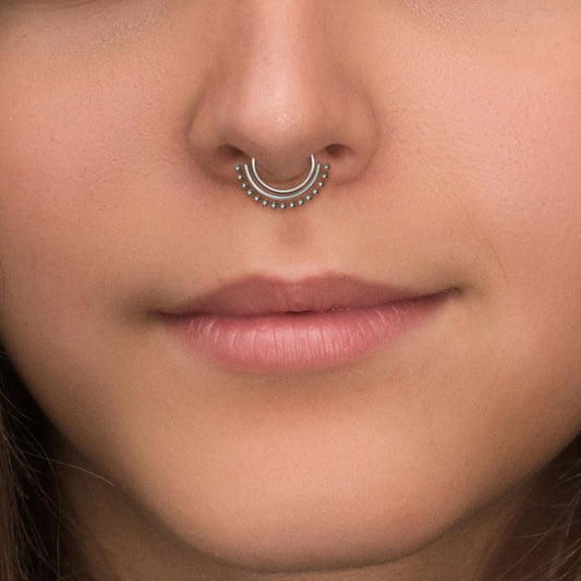 Septum Ring Titanium Implant Grade - TitaniumFashion