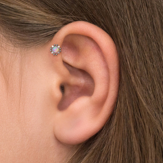 Tragus Piercing Bioflex - TitaniumFashion