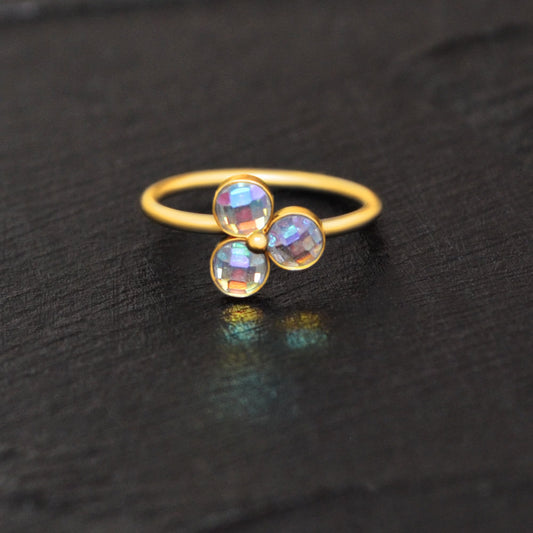 Surgical Steel Nose Hoop CZ - TitaniumFashion