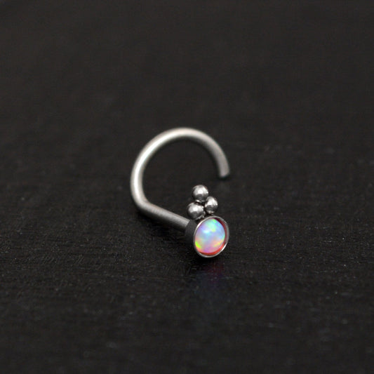 Nose Screw Stud Titanium Implant Grade - TitaniumFashion