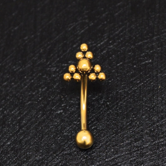 Surgical Steel Eyebrow Jewelry - TitaniumFashion