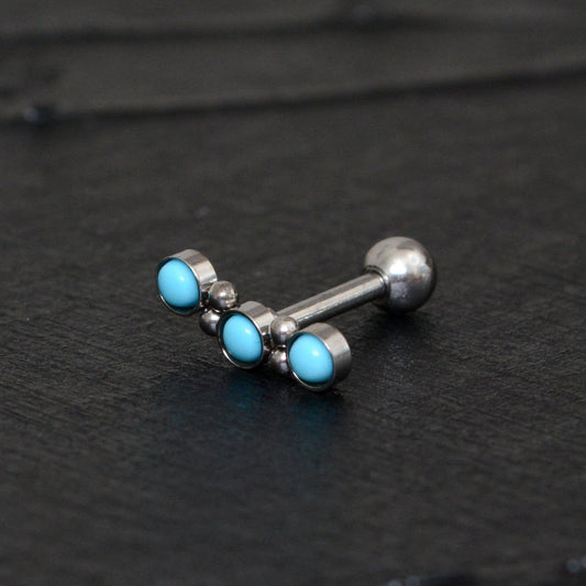 Titanium Cartilage Curved Bar Earring - TitaniumFashion