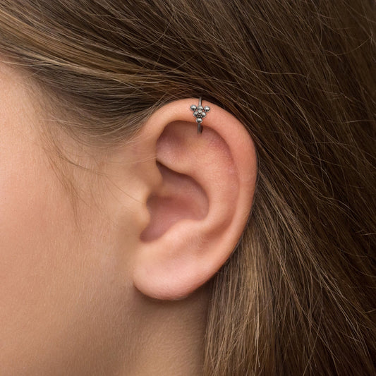 Cartilage Piercing Implant Grade Titanium - TitaniumFashion