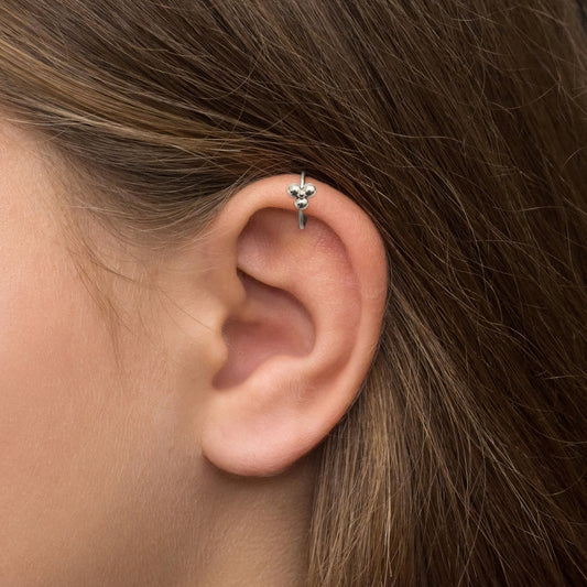 Titanium Conch Piercing - TitaniumFashion