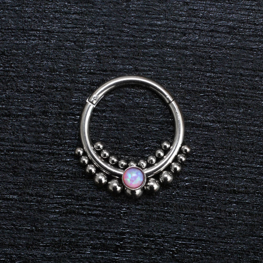 Surgical Steel Daith Earring - TitaniumFashion