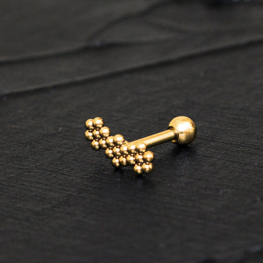 Cartilage Stud Earring - TitaniumFashion