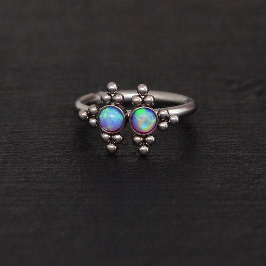 Surgical Steel Conch Piercing - TitaniumFashion