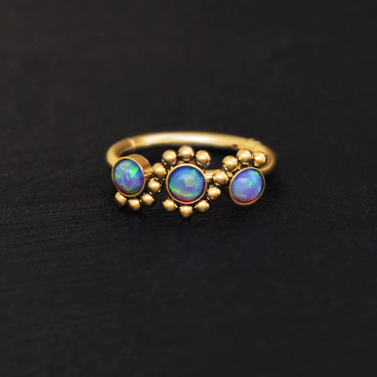 Surgical Steel Tragus Earring Hoop - TitaniumFashion