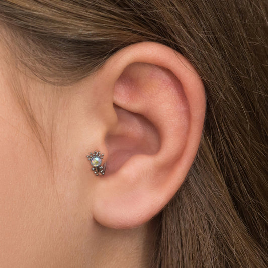 Titanium Tragus Earring Hoop - TitaniumFashion