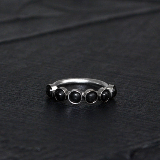 Onyx Nose Jewelry Titanium - TitaniumFashion
