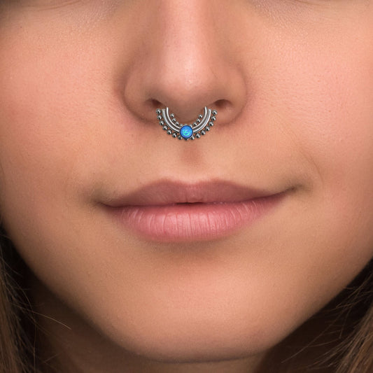 Septum Ring Surgical Steel - TitaniumFashion