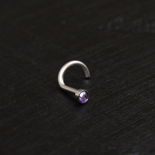 Nose Screw Stud Titanium Implant Grade - TitaniumFashion