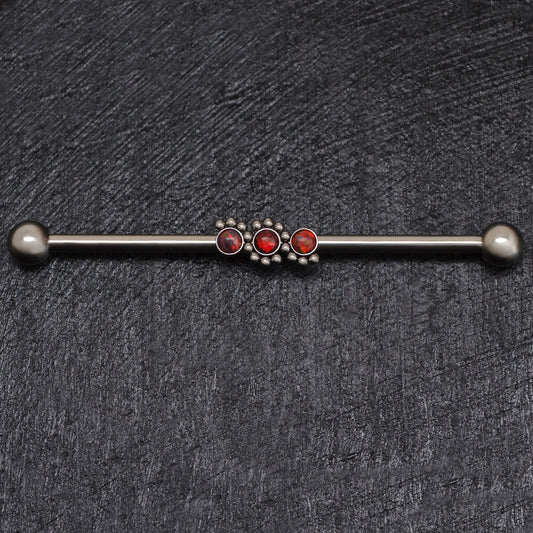 Opal Industrial Jewelry Titanium - TitaniumFashion