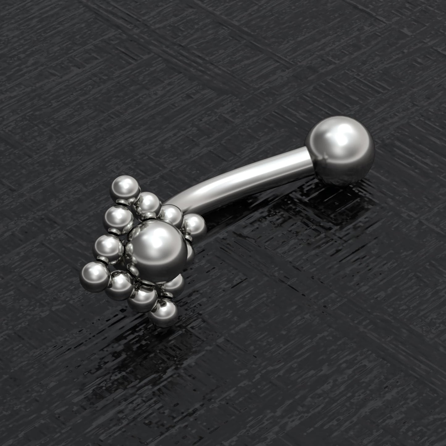 Rook Earring Titanium - TitaniumFashion