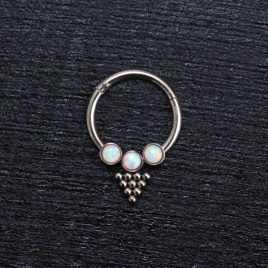 Daith Earring Surgical Steel - TitaniumFashion