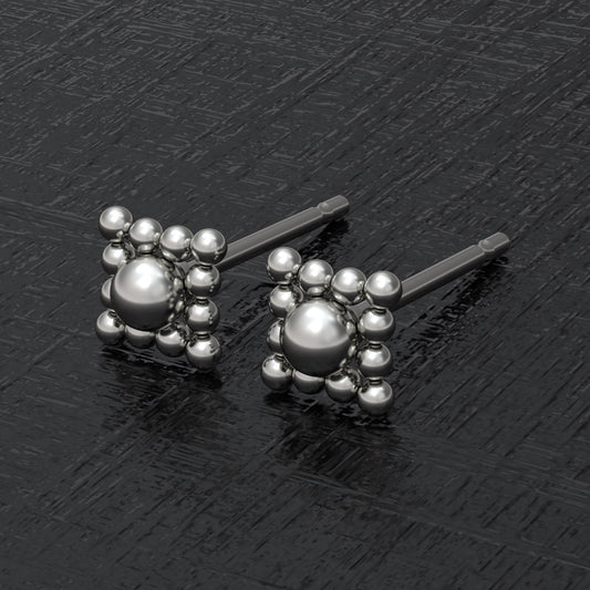Post Earrings Titanium Implant Grade - TitaniumFashion