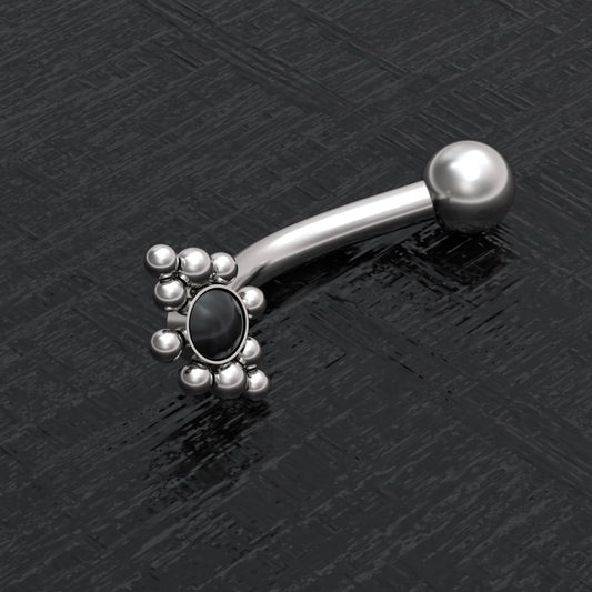 Surgical Steel Eyebrow Jewelry - TitaniumFashion