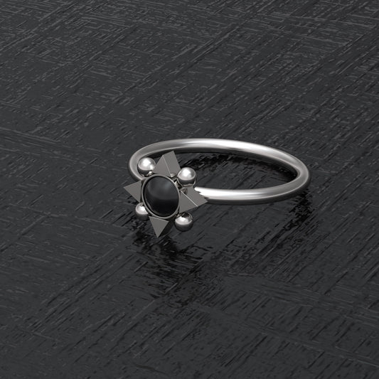 Nose Piercing Surgical Steel - TitaniumFashion