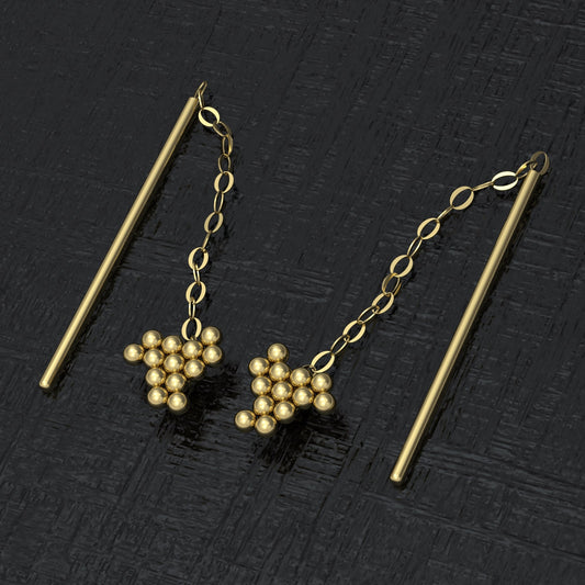 Drop Earrings - TitaniumFashion