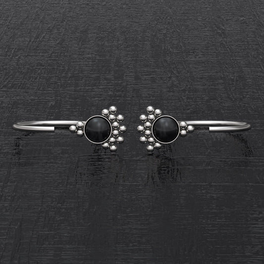 Open Hoop Earrings Surgical Steel - TitaniumFashion