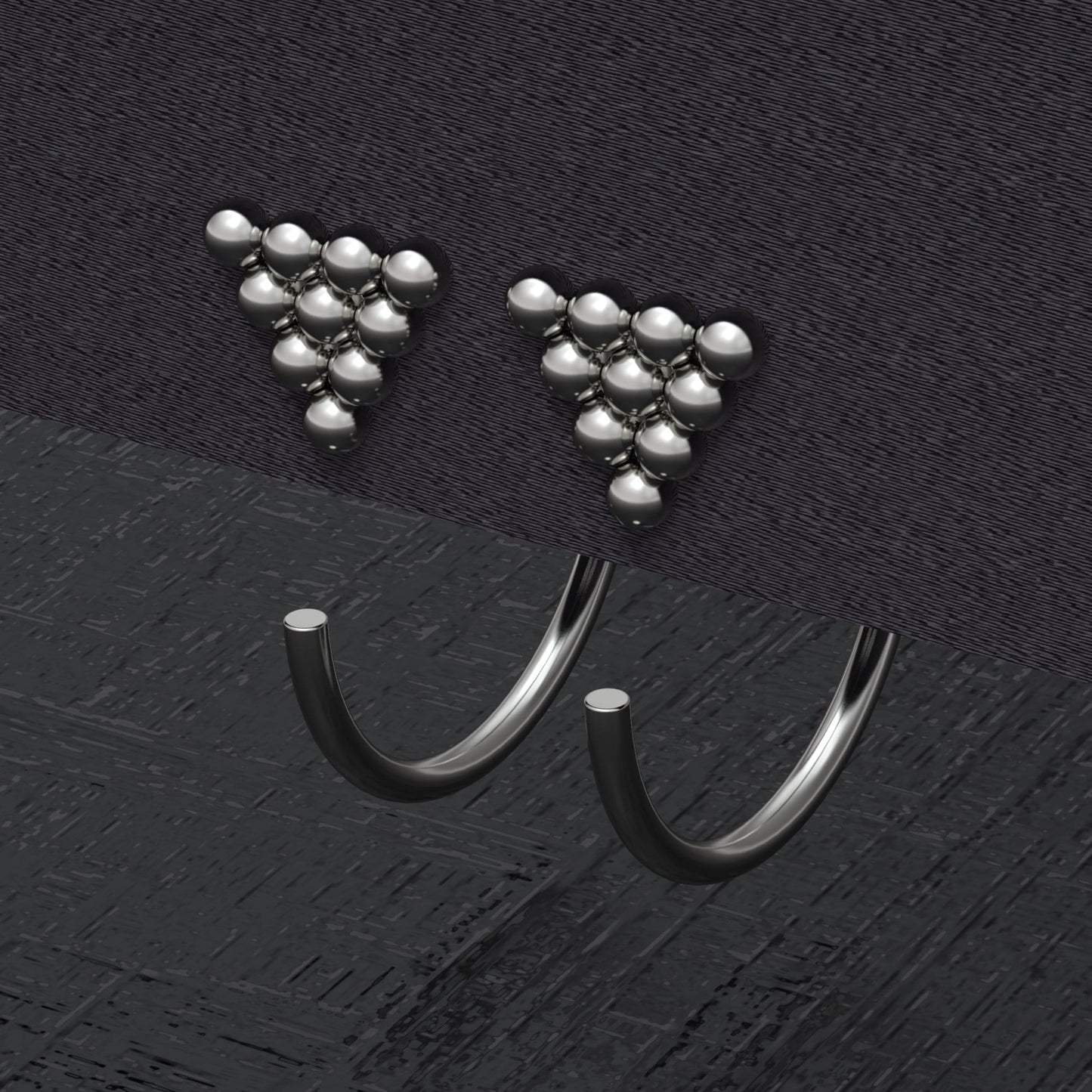 Titanium Small Hoop Earrings - TitaniumFashion