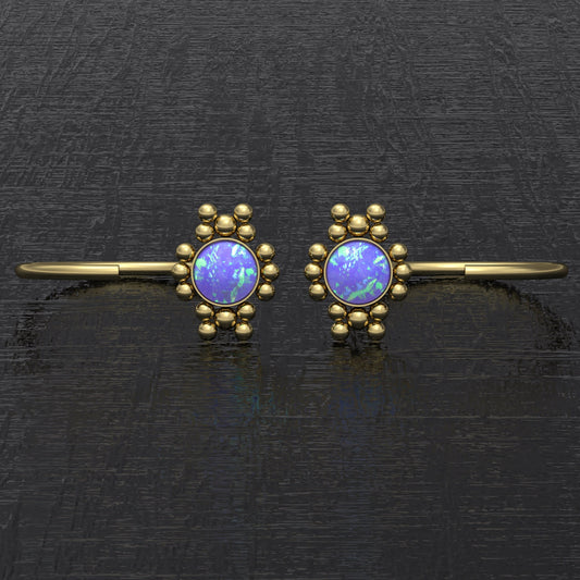 Open Hoop Earrings Surgical Steel - TitaniumFashion