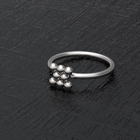 Nose Ring Surgical Steel - TitaniumFashion