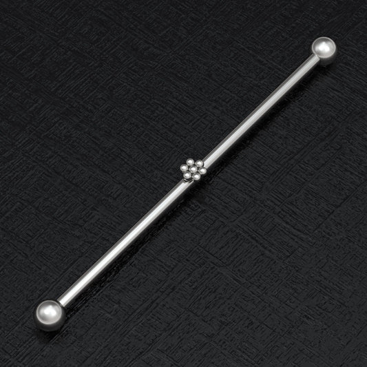 Industrial Barbell 14g - TitaniumFashion