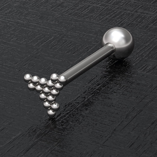 Tongue Bar - TitaniumFashion