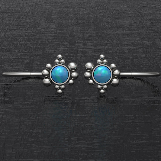 Small Hoop Earrings Titanium - TitaniumFashion