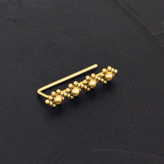 Climber Earrings Surgical Steel - TitaniumFashion