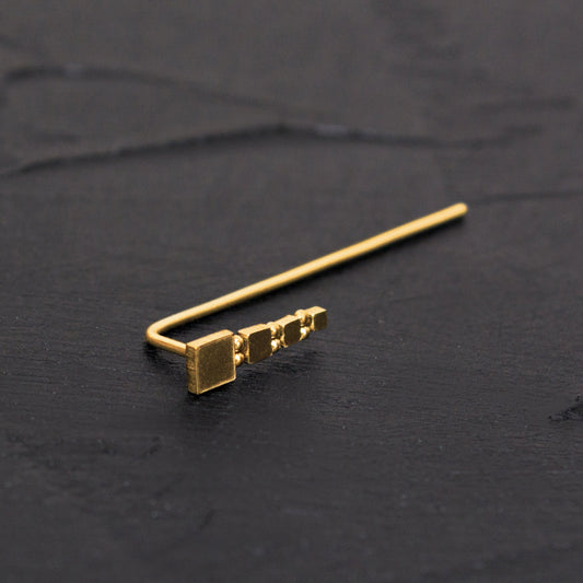 Surgical Steel Ear Crawler Earrings - TitaniumFashion