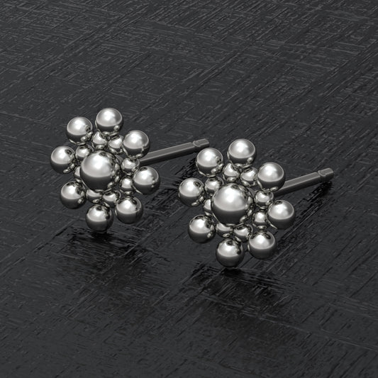 Simple Stud Earrings - TitaniumFashion