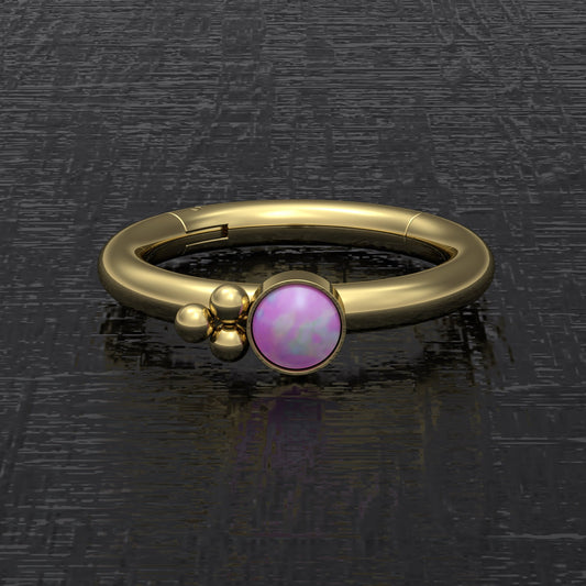 Cartilage Earring Hoop Surgical Steel - TitaniumFashion