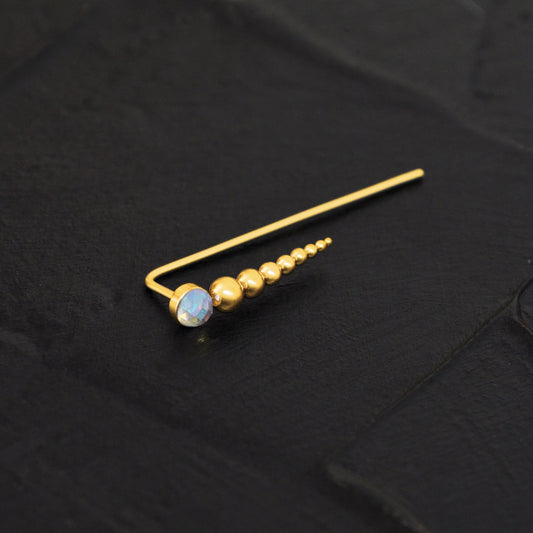 Climbing Earrings Surgical Steel - TitaniumFashion