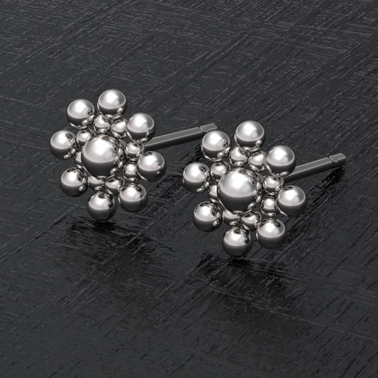 Simple Stud Earrings - TitaniumFashion