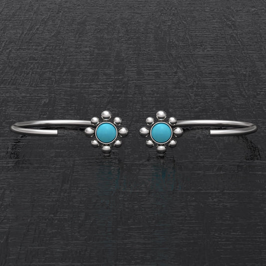 Open Hoop Earrings Surgical Steel - TitaniumFashion