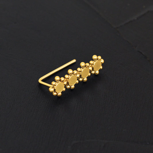 Climbing Ear Cuff Earrings Surgical Steel - TitaniumFashion